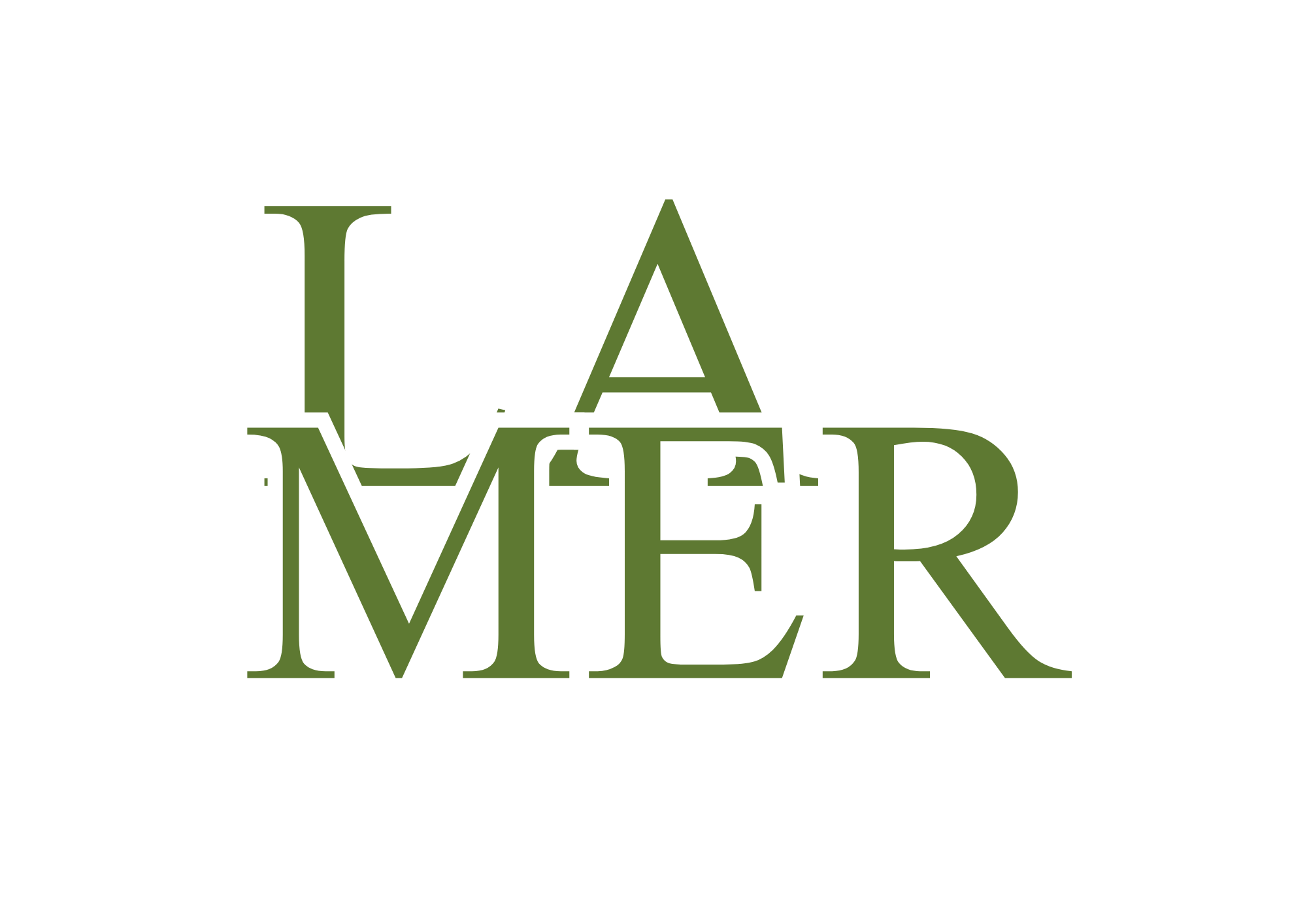 La Mer logo alatunnisteessa