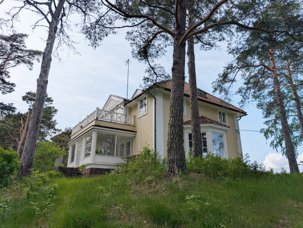 La Mer -huvila oli alunperin Talludden-niminen
